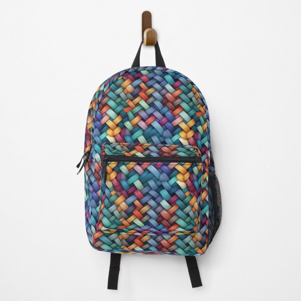 Item preview, Woven Color Planes: Vibrant Artwork Print designed and sold by Loftninjas.