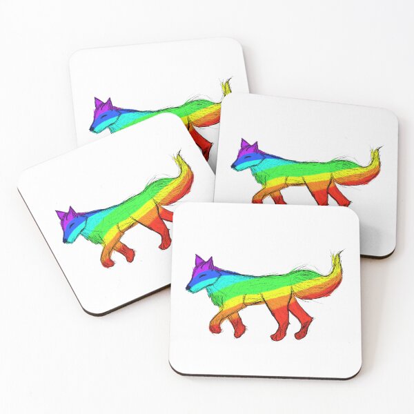 Artikelvorschau, Regenbogenfuchs-Skizze (weißer Hintergrund) entworfen und verkauft von KanuteSeithr.