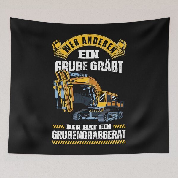 Aperçu de l'œuvre Mens Excavator Driver Funny The Hat Un appareil de creusement créée et vendue par AmandaAJohnson.