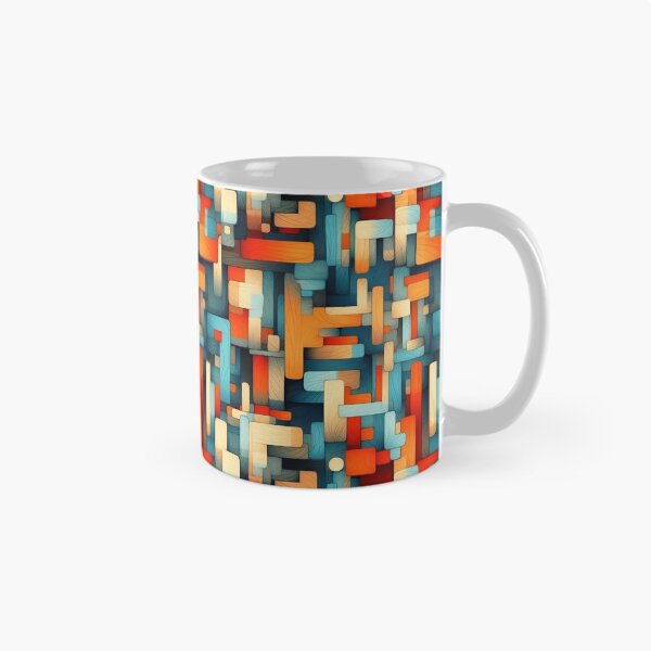 Item preview, Woven Color Planes: Vibrant Artwork Print designed and sold by Loftninjas.