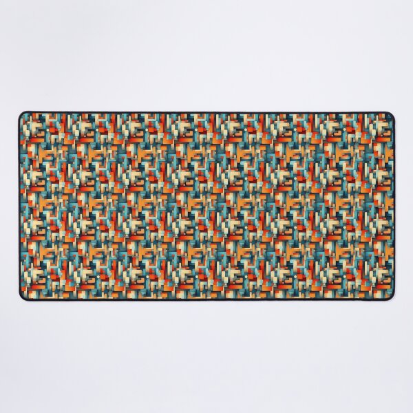 Item preview, Woven Color Planes: Vibrant Artwork Print designed and sold by Loftninjas.