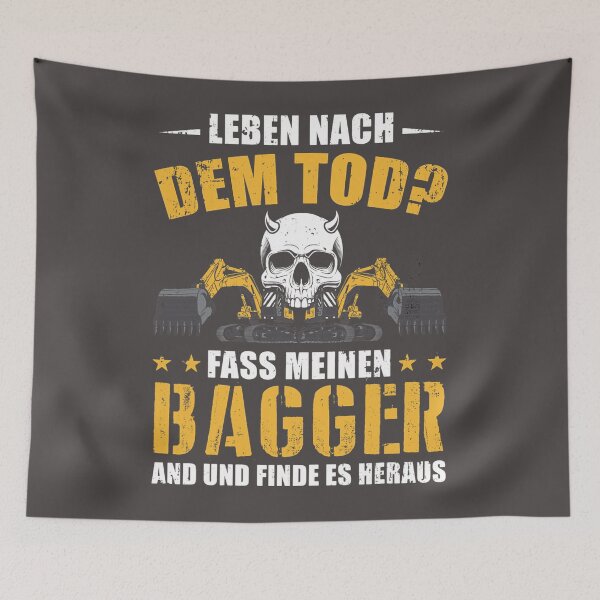 Item preview, Mens Excavator driver life after death Kass my excavator An designed and sold by AmandaAJohnson.