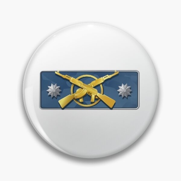 Item preview, Counter Strike Master Guardian Elite Rank Icon designed and sold by Gamify Store.