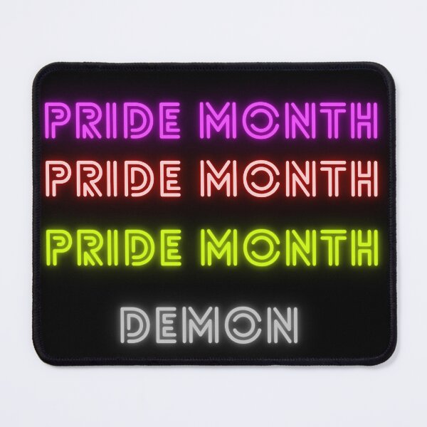 Item preview, pride month demon designed and sold by VATAMAN-2.