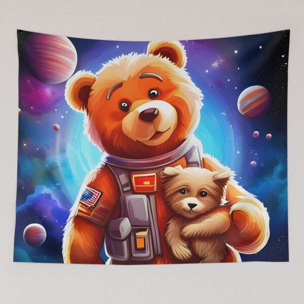 Item preview, Teddy in a Space designed and sold by Colin Bentham.