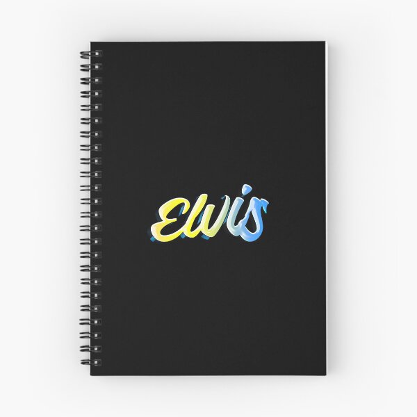 Item preview, Graffiti Pastel Rainbow Elvis Name Label (Black) designed and sold by NafilNafiz.