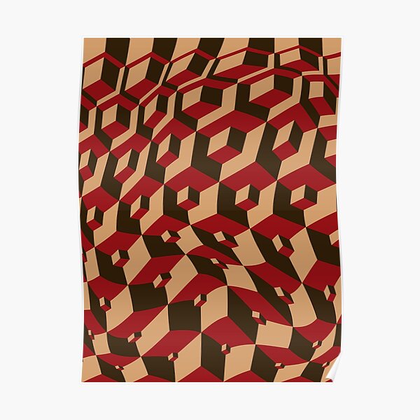 Escher Warped! Poster