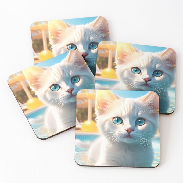Item preview, Kitten Lexy's water fun designed and sold by YuniaMiyu.