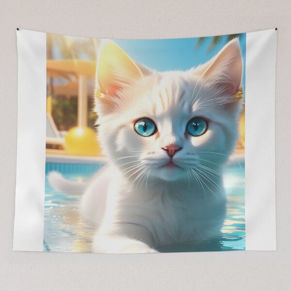 Item preview, Kitten Lexy's water fun designed and sold by YuniaMiyu.