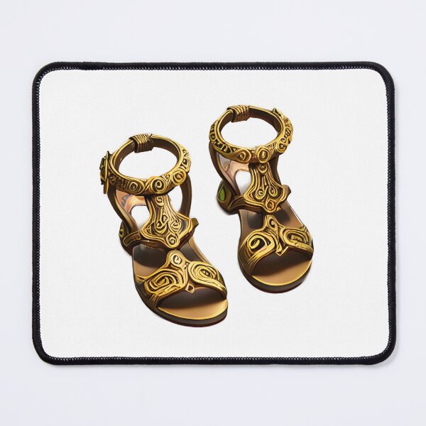 Item preview, 5e magic item: Adder Sandals designed and sold by Dungeon-Depot.