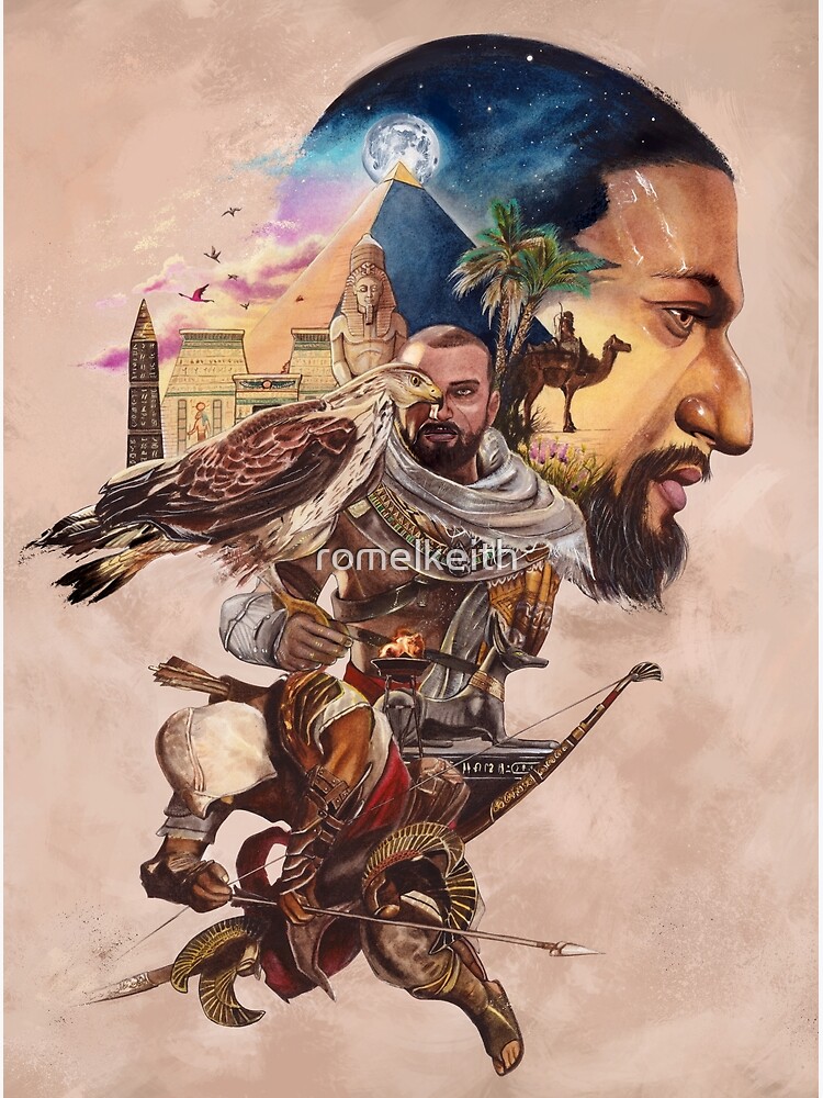 Poster Assassins Creed Origins - Bayek, Wall Art, Gifts & Merchandise