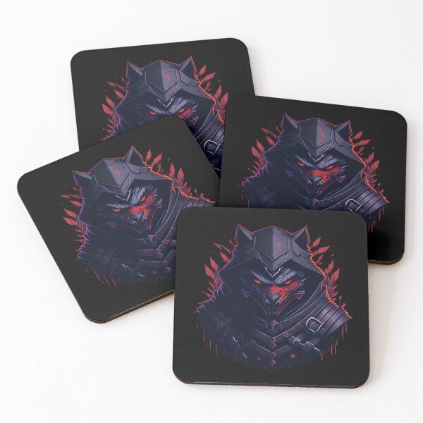 Item preview, Evil Ninja Wolf magic illustration | animal lover | evil animal art designed and sold by AliH72.