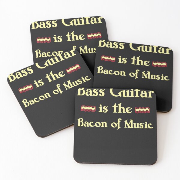Item preview, Bass Guitar is the Bacon of Music Funny T-Shirt designed and sold by JameJoyDesigner.