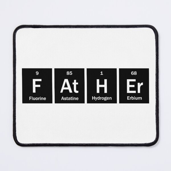 Item preview, Periodic Father Black designed and sold by AutumnHuman.