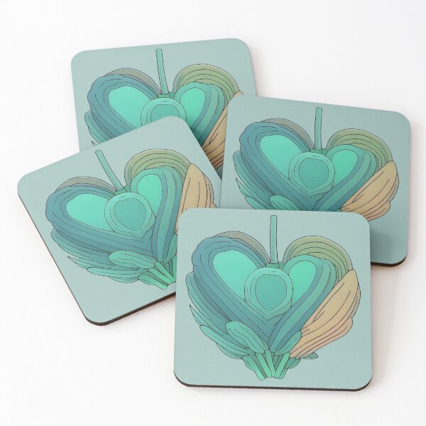 Item preview, Veggie Sticker Heart  designed and sold by Digiheart.