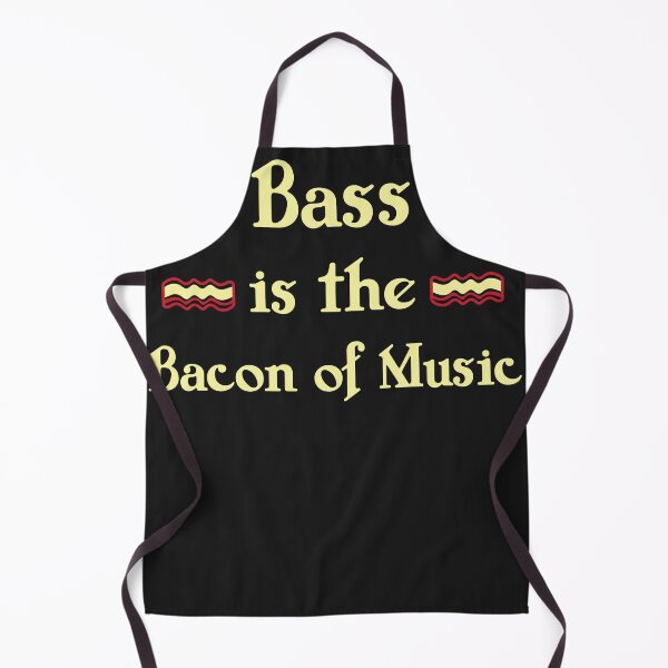 Item preview, Bass is the Bacon of Music Funny T-Shirt designed and sold by JameJoyDesigner.