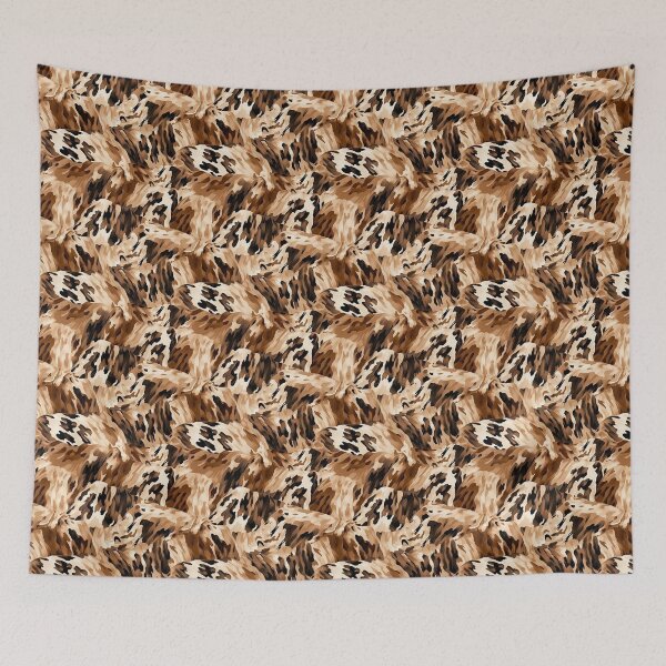 Item preview, Cow Print 3D Seamless Print designed and sold by Sturdust.