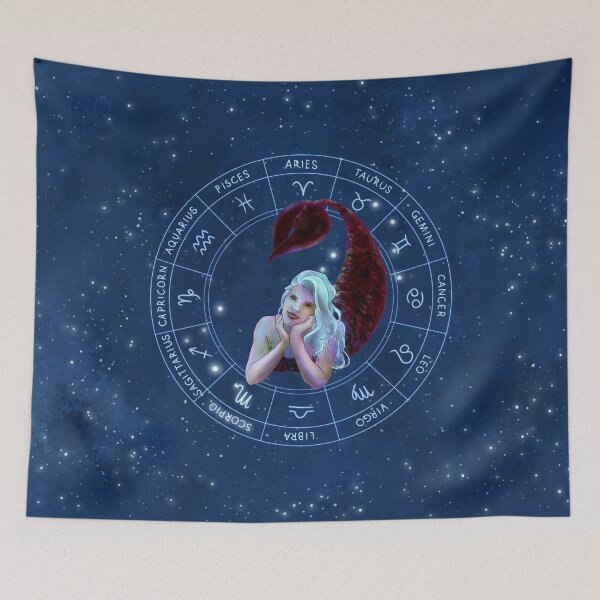 Item preview, Mermaid Zodiac - Scorpio designed and sold by Jana Šlesaríková.