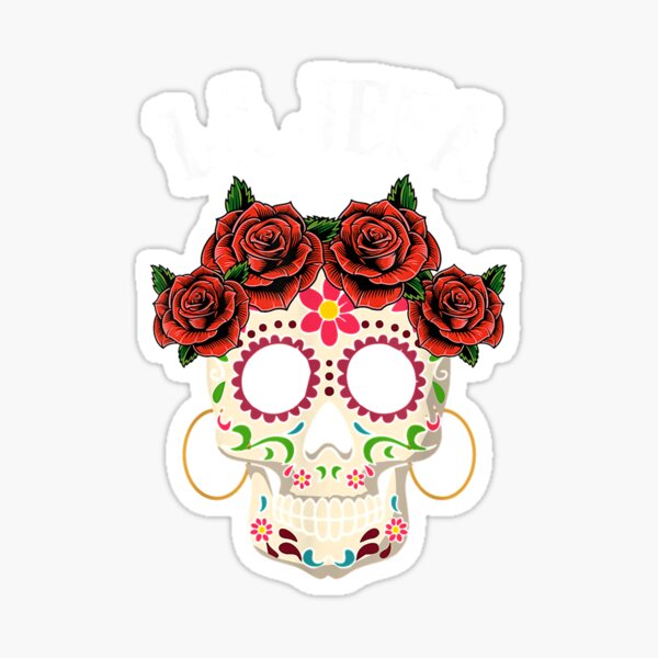 La Jefa Sugar Skull Apparel Mexican The Boss Dia De Los Muertos