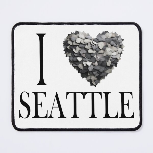 Item preview, I love Seattle designed and sold by StruckByLight.