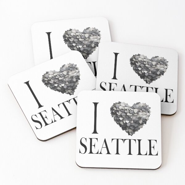 Item preview, I love Seattle designed and sold by StruckByLight.