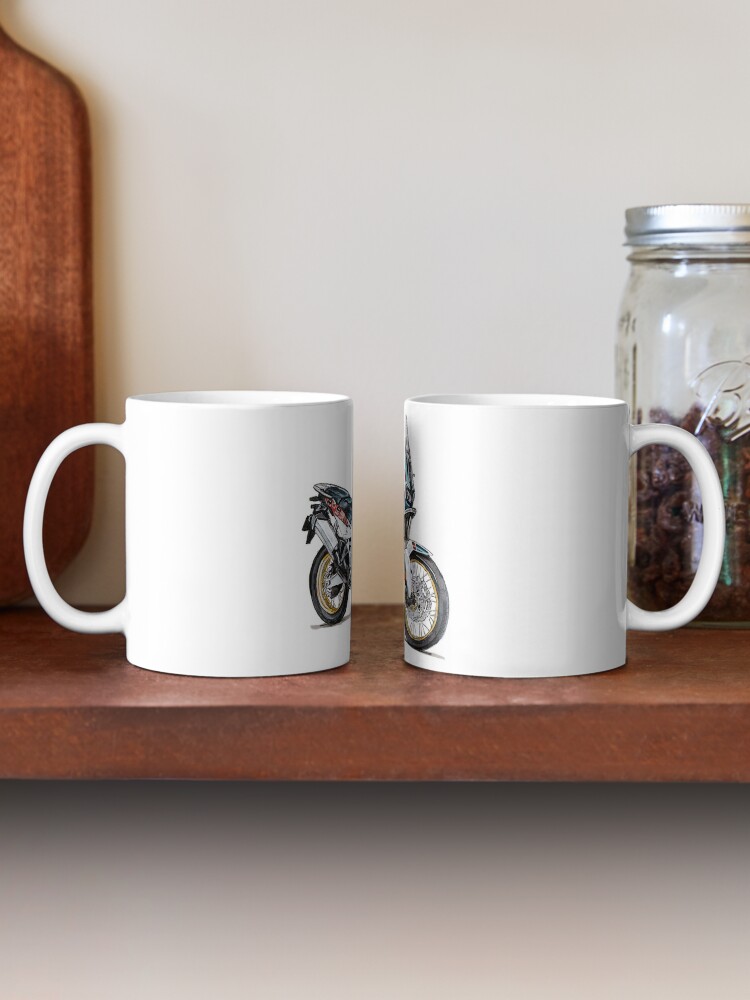 The Mug: coffee mug with Caffè Veloce's graphic