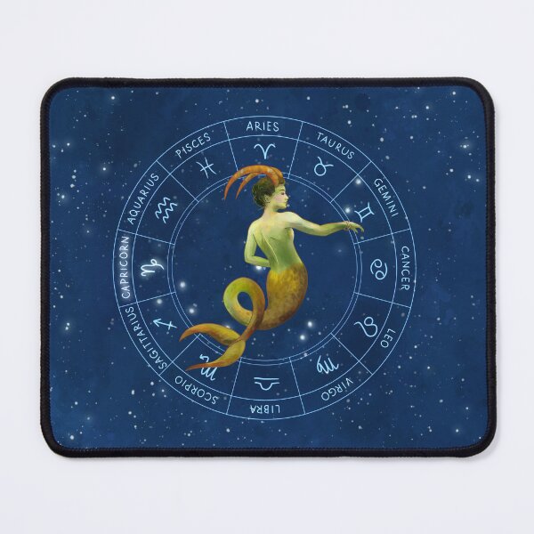 Item preview, Mermaid Zodiac - Capricorn designed and sold by Jana Šlesaríková.