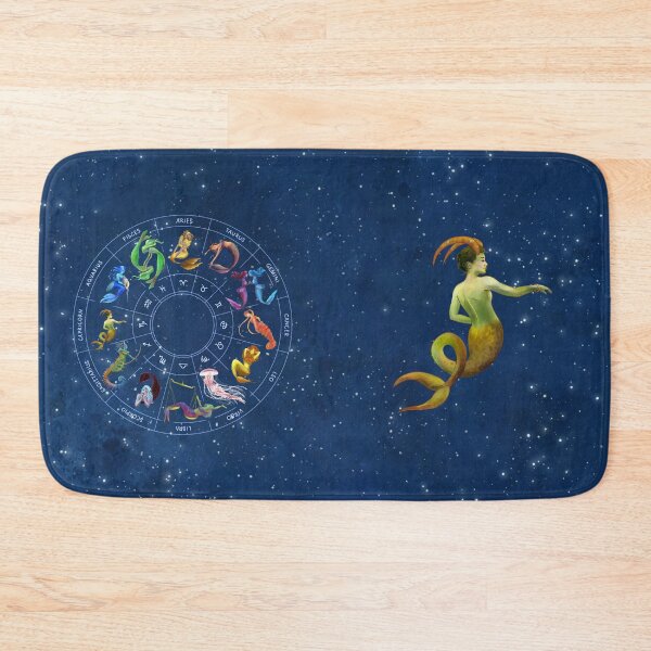 Item preview, Mermaid Zodiac - Capricorn designed and sold by Jana Šlesaríková.