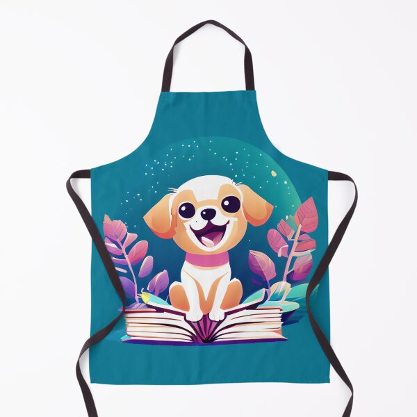 Item preview, Puppy, reading and plant love! designed and sold by WallabyJelly.