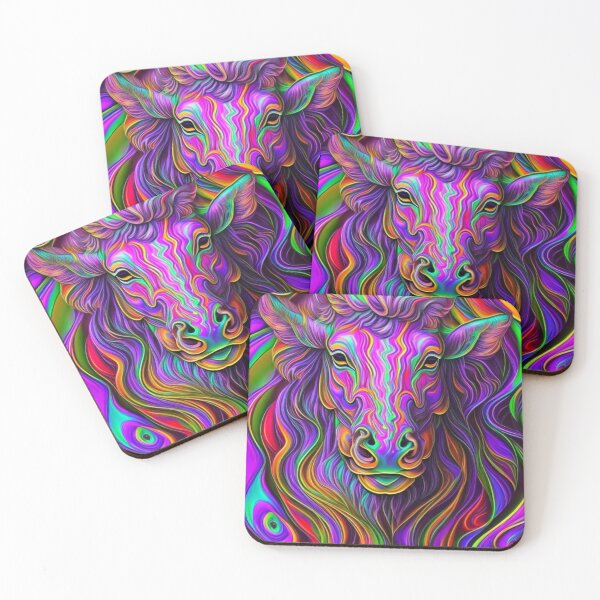 Item preview, horse in trippy style designed and sold by mirko-rimini.