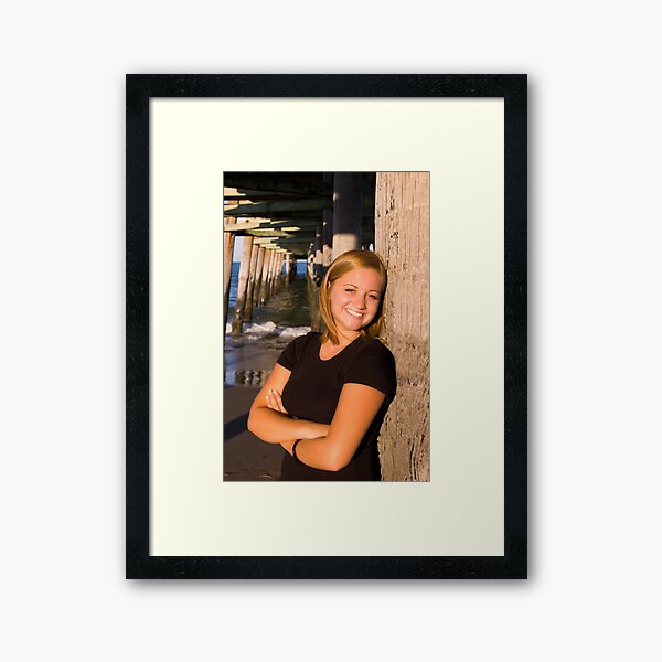 Rebekah Senior Photo 2 Framed Art Print