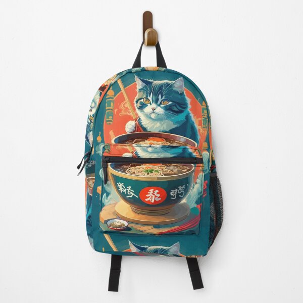 Item preview, Vintage Style Japenese Ramen Cat designed and sold by Pride-Casuals.