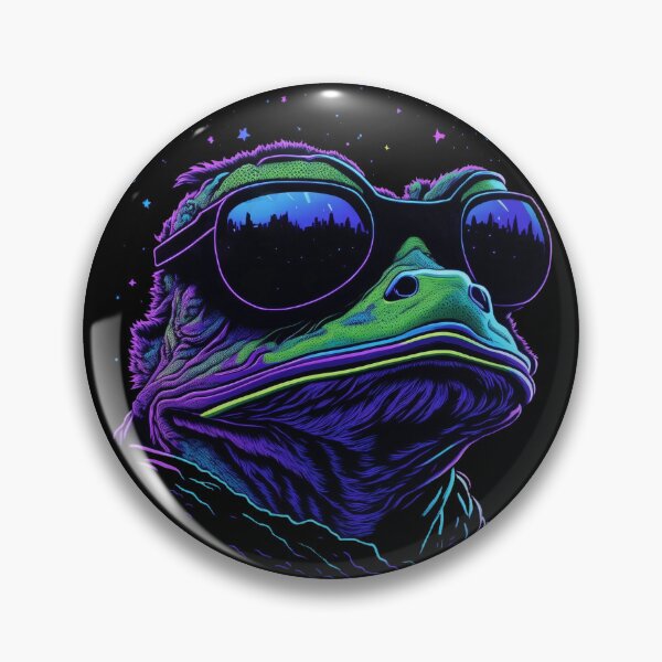 Item preview, Cool Frog Portrait designed and sold by Xhevahir.