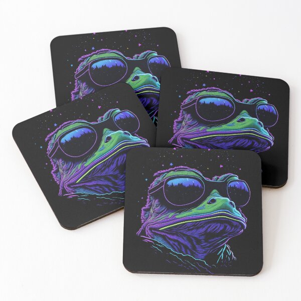Item preview, Cool Frog Portrait designed and sold by Xhevahir.