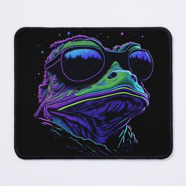 Item preview, Cool Frog Portrait designed and sold by Xhevahir.