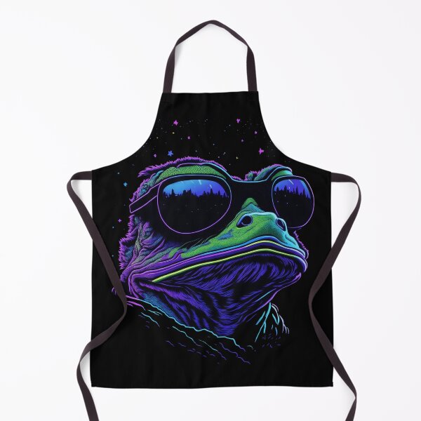 Item preview, Cool Frog Portrait designed and sold by Xhevahir.