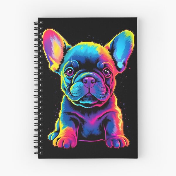 Item preview, Colorful French Bulldog Puppy designed and sold by ARTficiallyAnon.