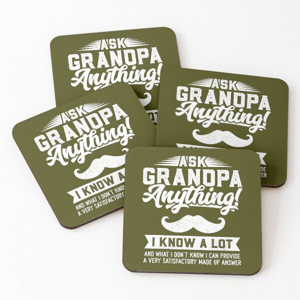 Item preview, Ask Grandpa Anything Funny 	 Smart Father's Day 		 designed and sold by koayexeyx39.