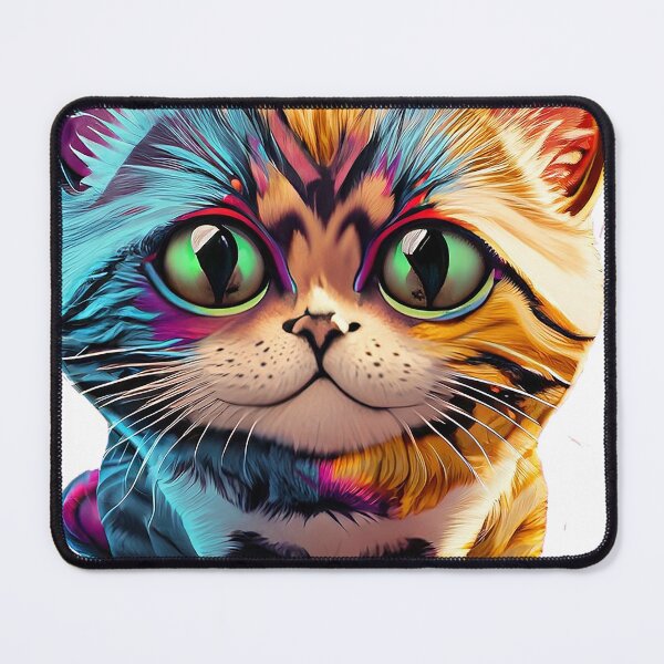 Item preview, colorful cute cat designed and sold by CHRONIN.