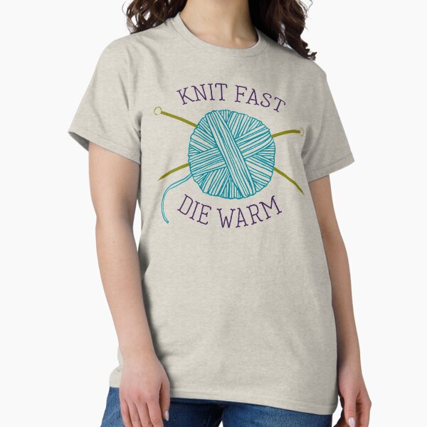 Item preview, Knit Fast Die Warm designed and sold by Kristin Juchs.
