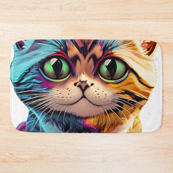 Item preview, colorful cute cat designed and sold by CHRONIN.