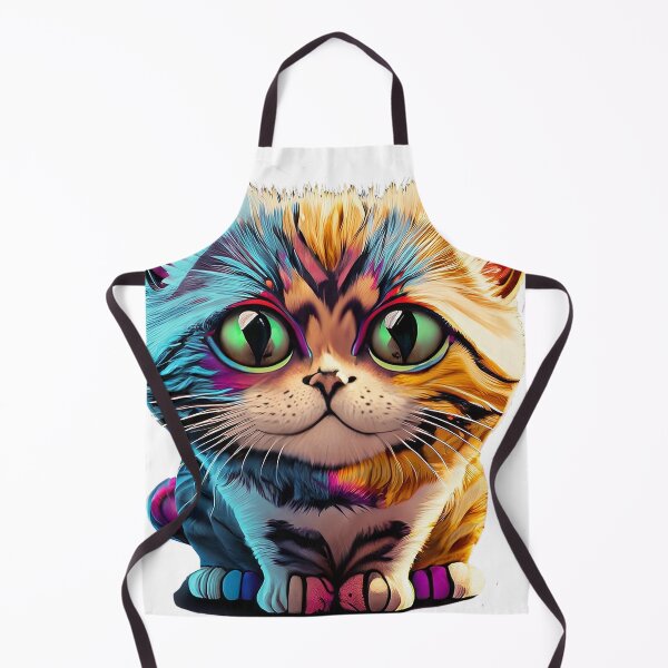 Item preview, colorful cute cat designed and sold by CHRONIN.