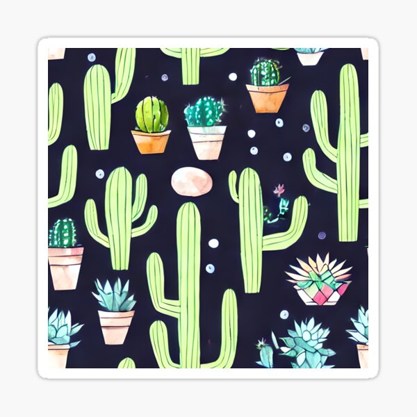 Item preview, Cactus Garden designed and sold by WallabyJelly.