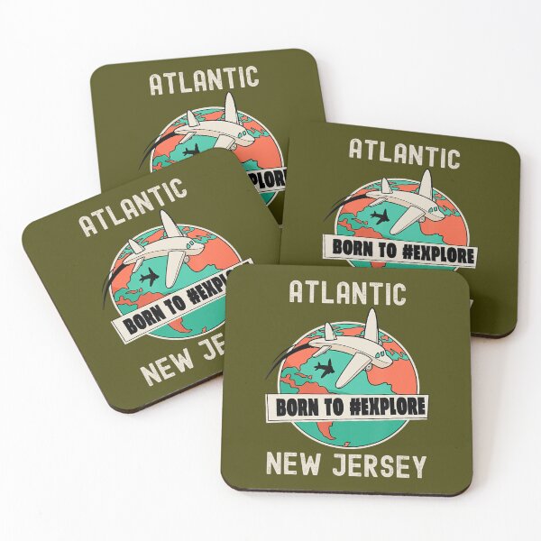 Item preview, Atlantic New Jersey Born to Explore Travel Lover 		 designed and sold by koayexeyx39.
