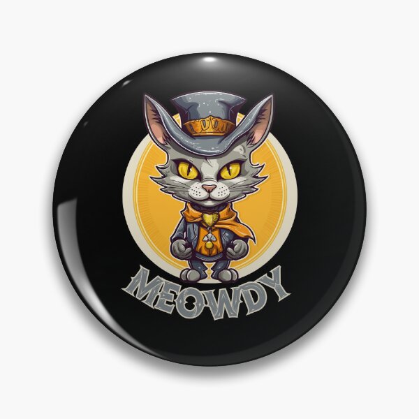 Item preview, Meowdy designed and sold by RockBeeDesigns.