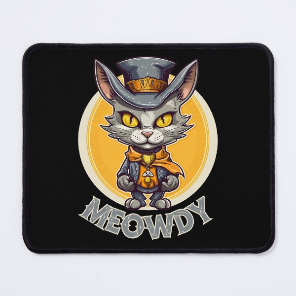 Item preview, Meowdy designed and sold by RockBeeDesigns.