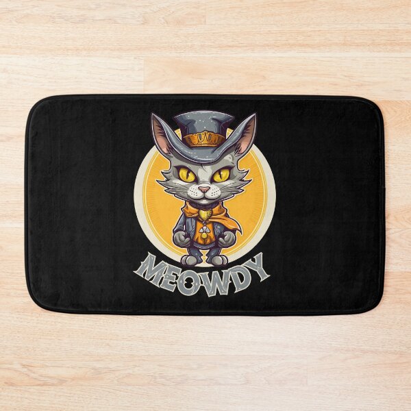 Item preview, Meowdy designed and sold by RockBeeDesigns.