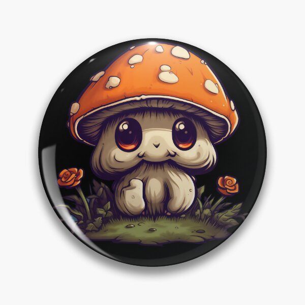 Item preview, Cute Baby Mushroom Mushroomcore Aesthetics Art designed and sold by Basti09.
