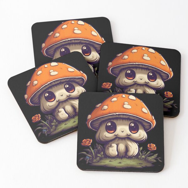 Item preview, Cute Baby Mushroom Mushroomcore Aesthetics Art designed and sold by Basti09.