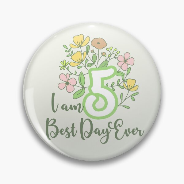 Item preview, Im five best day ever designed and sold by giftfromheart.